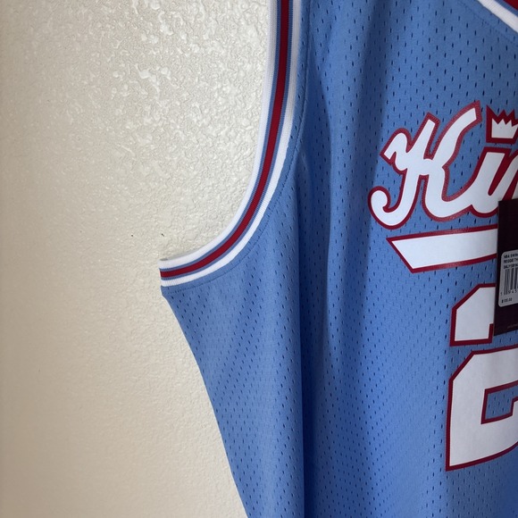 Reggie Theus 1985 Mitchell & Ness HWC NBA Swingman Jersey NWT size 5X - Picture 5 of 16